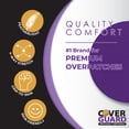 thumbnail image 4 of CoverGuard CGM Overpatch, Dexcom G7, Stelo, Purple Full Coverage Design, 25-Count, Waterproof Adhesive, Anti-Fray, Easy Application & Removal, Sensor Protection, 4 of 12
