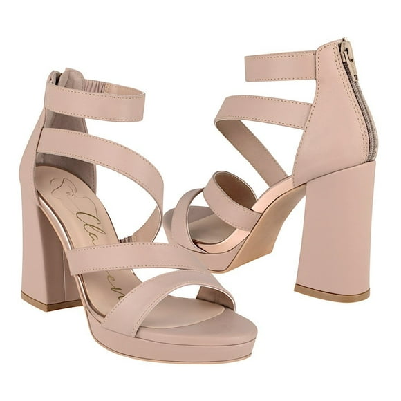 SANDALIAS DAMA CLASBEN MONICA SIMIPIEL BEIGE Clasben  MONICA