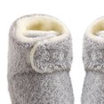 thumbnail image 4 of Odeerbi Non-Slip Fuzzy Slipper Socks for Baby Infant Boys Girls Prewalker Walking Shoes Cotton Thermal Socks Cozy Plush Socks Infant Kids Keep Warm Soft Indoor Shoes, 4 of 5