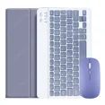 thumbnail image 1 of For Samsung Galaxy Tab A9 Plus 2023 Tablet Keyboard Case Silicon Case for Galaxy Tab A9 Plus 11'' Russian Spanish Keyboard Cover lavender with mouse Thai, 1 of 6