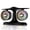 Black, variant on Modern Portable Dual-Head Desktop Fan, Jet Engine Fan, USB-C Rechargeable Table Fans with Colorful Lights, Ultra-long Battery, High-End Aviation Turbine Office Decor Gift for Men, Dad, Pilots (Black)