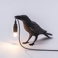 thumbnail image 2 of Raven Table Lamp, Halloween Gift Table Lamp, Gothic Raven Lamp, Cute Black Raven Wall Lamp With Wall Plug, Bird Table Lamp For Bedside Bedroom Living Room Decor (Bulb Included), 2 of 13
