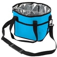 thumbnail image 2 of Drink Carrier,4 Compartment Drink Carrier Bag With Adjustable Strap, Insulated Tumbler Caddy, Waterproof Leakproof Car Cup Holder Organizer Tote For Travel Hiking Sports Family Outings Daily Use, 2 of 4