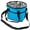 Blue, variant on 4 Compartment Insulated Drink Carrier Bag, Family Size Tumbler Holder Caddy with Adjustable Shoulder Strap, Portable Cup Holder for Hiking, Sports, Travel & Daily Use