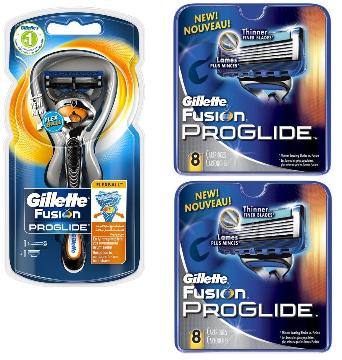 gillette fusion ball razor