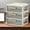 E, variant on Desktop Storage Box with Drawers | Plastic Organizer for Office Desk | Stationery & Cosmetics Storage Cabinet | Multiple Size Options | Space-Saving Design