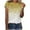 White, variant on Aoochasliy Blouses for Women Women's Fashion Casual Round-Neck Digital Print Short Sleeve T-Shirt Top Blouse