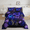 Blue Purple 3pcs, variant on Psoiuetr Butterfly Comforter Set Twin Size for Girls Kids Teens Black Blue Purple Tie Dye Bedding Set 5 Pieces Bed in a Bag