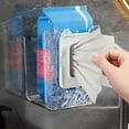 thumbnail image 4 of UPOUART 2Pcs Wall Mounted Wipes Box Holder Assorted Color PET Storage Home Use Kitchen Supplies, 4 of 8