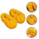 thumbnail image 3 of 1 par de pantuflas de interior de invierno con diseño de calabaza, pantuflas cálidas de felpa para mujer, pantuflas de casa de invierno, 3 of 5