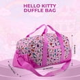 thumbnail image 7 of Hello Kitty Duffle Bag, 16” Travel Sleepover Bag for Girls, Weekender Bag, Pink Dance Bag, 7 of 7