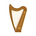thumbnail image 2 of CafePress - Celtic Harp - Unique Fabric Shower Curtain 70" x 72", 2 of 3