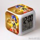 thumbnail image 3 of Reloj despertador con luz LED de 8 x 8 x 8 cm con diseño de Sonic the Hedgehog, Sonic the Sonic Boy, creativo, para estudiantes, con pantalla de hora, semana y mes, 3 of 5