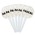 thumbnail image 1 of Pascal Cupcake Picks Toppers - Set of 6 - Mutlicolored Speckles, 1 of 1