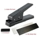thumbnail image 2 of Guitar Pick Punch Set With 2 Pick Strips 2 Sandpaper Easy-to-use Diy Pick Maker Wonderful Gift Choice For Guitar Players Birthdays Family Friends, 2 of 5