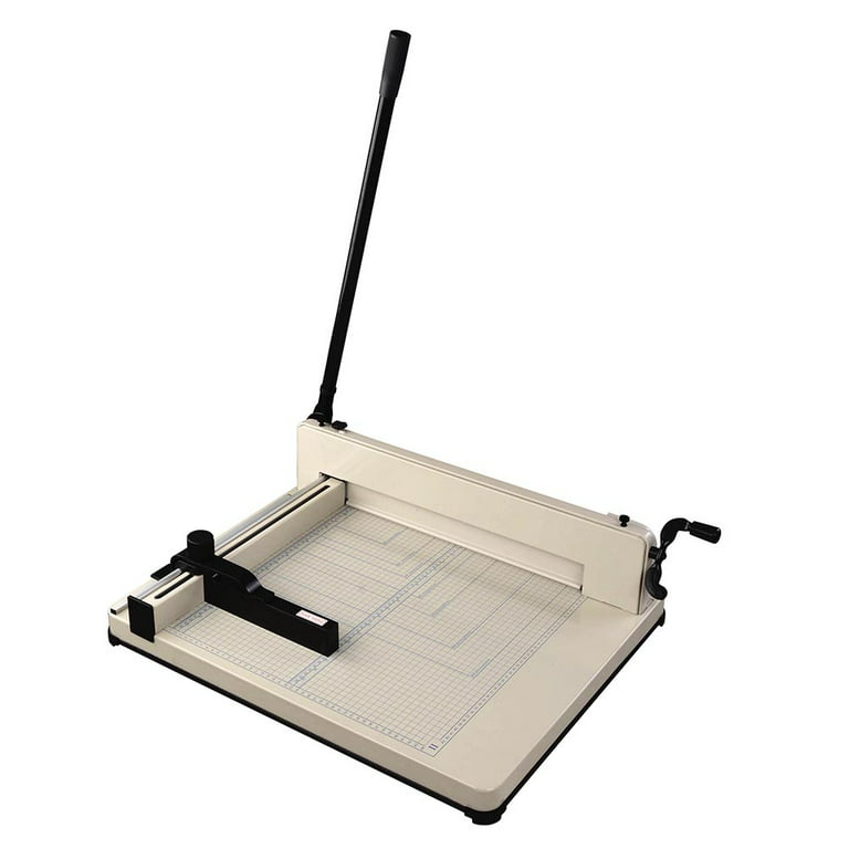 17 inch Rotary HSS Paper Cutter Heavy Duty For Cardstock Guillotine Paper  Cutter