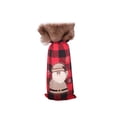 thumbnail image 1 of Bearachild Botella de vino de Navidad cubierta antipolvo Festival vestido flexible tela práctica funda protectora fiesta restaurante vacaciones Kits de decoración para fiestas Papá Noel Bearachild HA069853-01, 1 of 6
