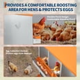 thumbnail image 3 of GloryStar Egg-Safe Nesting Boxes for Chickens, Convenient Chicken Laying Boxes for Coops, Easy to Install and Maintain with Smooth Cleaning Surfaces, 3 of 7