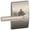 Silver, variant on Schlage F170-Brw-Cen Broadway Non-Turning One-Sided Dummy Door Lever - Nickel