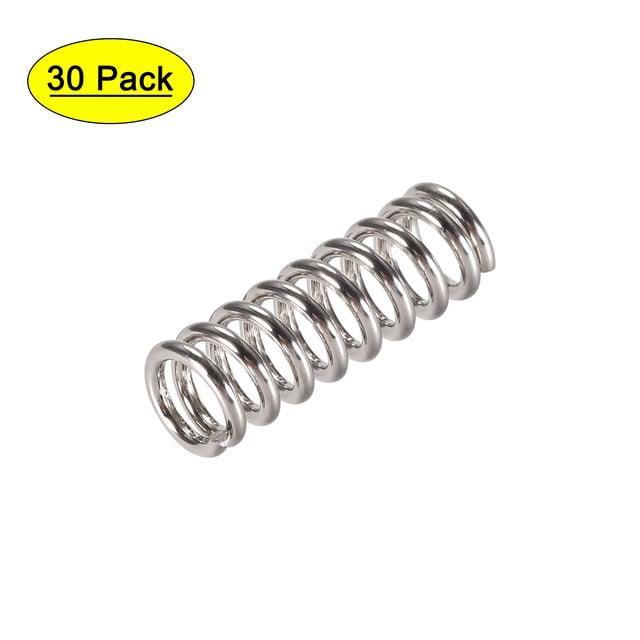 Resortes de compresión Uxcell 7.5x20mm para extrusora de impresora 3D 30pcs