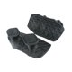 thumbnail image 3 of 2 piezas de agarres para levantamiento de pesas, agarres de mano para gimnasio, almohadillas flexibles para barra de pesas, palma de mano Negro, 3 of 8