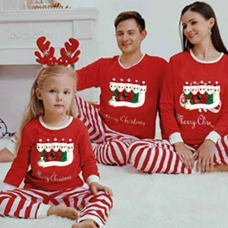 

Fanvereka Christmas Matching Pajamas For Family Baby Kids Adults PJ s Sets