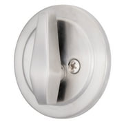Brinks Mobile Home Single Cylinder Deadbolt Lock, Stainless Steel Finish