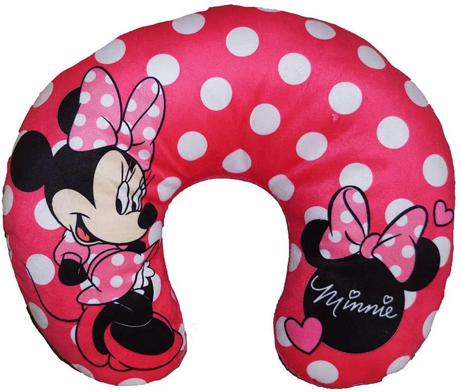 Disney Minnie Mouse Childrens Neck Travel Pillow Cushion 