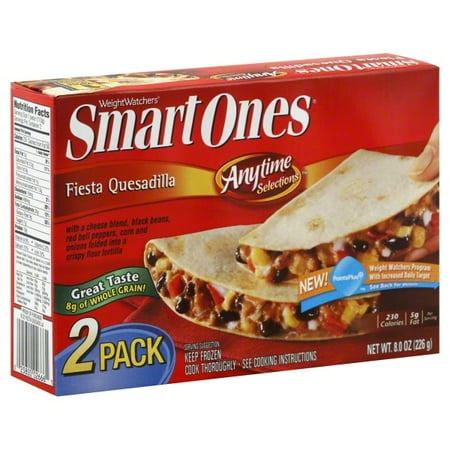 Weight Watchers Smart Ones Smart Anytime Three Cheese And Black Bean Quesadilla - 2 CT