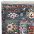thumbnail image 2 of SAFAVIEH Vintage Persian Yvonne Floral Bordered Polyester Area Rug, Blue/Light Blue, 4'x6', 2 of 4