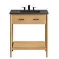 thumbnail image 4 of Zaire 30" Bathroom Vanity in Natural Black, 4 of 10