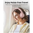 thumbnail image 2 of soundcore Q20i Écouteurs Hybrides à Réduction de Bruit Active, Sans Fil Circum-Auriculaires Bluetooth, Autonomie ANC de 40 H, Audio Haute Résolution, Personnalisables via une Application, Mode Transparence, Rose, 2 of 8