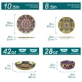 thumbnail image 2 of Set de vajilla vancasso SIMI 24 piezas para 6 personas de porcelana, 2 of 8