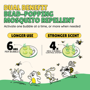 Citronella Mosquito Repellent Patches, Bug Stickers, 24 Patches