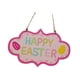 thumbnail image 2 of Letrero colgante para puerta de Feliz Pascua, letrero de pared, decoración, regalo creativo de inauguración de la casa. 18cmx11cm, 2 of 9