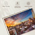 thumbnail image 6 of Elephant Stock Monument Circle In Indianapolis Wall Art - Horizontal Canvas Wall Art - Living Room Wall Decor - Places Canvas - Gray And Orange Decor - 48" x 32", 6 of 8