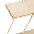 thumbnail image 1 of Una solución decorativa para la sala de estar y el dormitorio: estante de almacenamiento de hierro triangular montado en la pared, 1 of 8