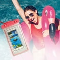 thumbnail image 2 of 1pc Imperméable à l'Eau Sac Sec Téléphone Flottant Imperméable à l'Eau Gear Bags Poche de Téléphone Portable avec Cordon Réglable pour le Kayak Surf Randonnée Voyage Camping Canotage Été Sports Nautiques, 2 of 9