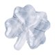 thumbnail image 1 of Escultura de trébol de cuatro hojas tallada a mano Decoración Estatua de trébol de cuatro hojas para Blanco, 1 of 9