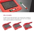 thumbnail image 3 of Set Pin Gage Starrett S4003-250 Precision Steel 0.061-0.250, 3 of 6