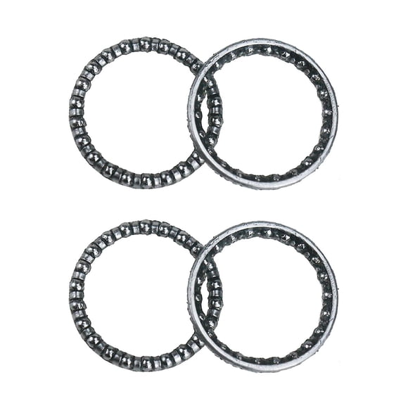 4x Fork Bearing Bowl Rotating Parts Vertical Rod Rotating Ball Steering Device For M365 Electric Sc