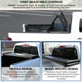 thumbnail image 4 of Spec-D Tuning Tri-Fold Tonneau Cover Compatible with 2014-2018 Chevy Silverado GMC Sierra 1500 2500 6.5' Bed, 4 of 7