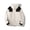 White, variant on Ke1Clo Women's Interchange Hooded Jacket Solid Color Fashion Casual Layer Long Sleeve Pocket Lightweight Versatile Outdoor Daily Top