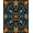 Black, Pattern 2, variant on ODIKA 2'x3' Machine Washable Non-Slip Area Rug, Thunderbird Feather Native with Arrowhead Motifs High Traffic Rug, Black, 566634