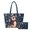 Christmas Penguin, variant on ZUXONGSY Portable Women's Quilted Bag for Travel, Stretch Polyester Lightweight Soft Ladies' Quilted Shoulder Bag, Santa Claus