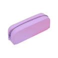 thumbnail image 2 of Roiihwy Large Capacity Silicone Pencil Case Soft Waterproof Pen Pouch Zipper Storage For Students Office, A, 2 of 7