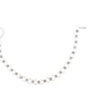 thumbnail image 4 of Rhinestone Loop Anklet Cadena Barefoot Summer Beach Elegante Joyería Sunnimix Tobillera de plata de las mujeres, 4 of 7