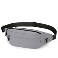 thumbnail image 1 of Bolso de cintura de gran capacidad para hombre y mujer, bandolera, para correr, deportes, teléfono móvil, 1 of 6