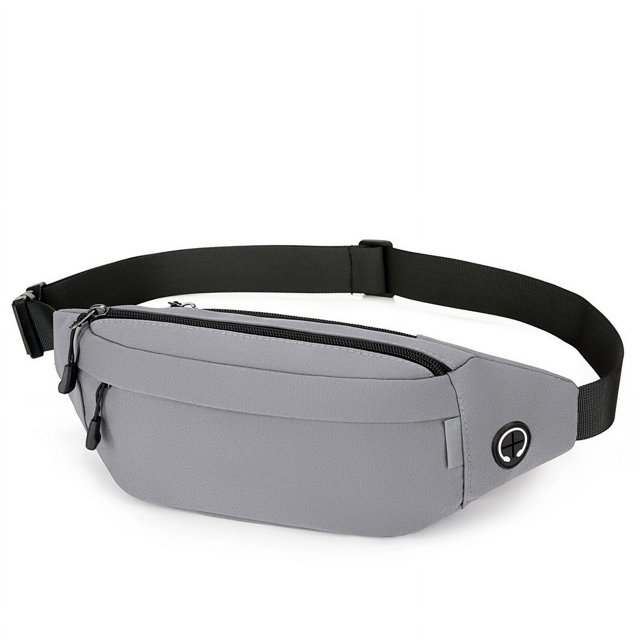 Bolso de cintura de gran capacidad para hombre y mujer, bandolera, para correr, deportes, teléfono móvil