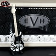 thumbnail image 2 of EVH - Eddie Van Halen - Black & White Mini Guitar Replica Collectible EVH-003, 2 of 6